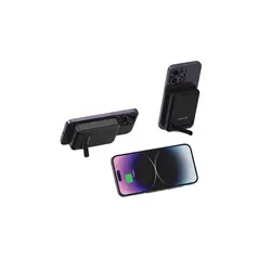 استند پاوربانک 10000 Green lion kick stand power bank magsafe