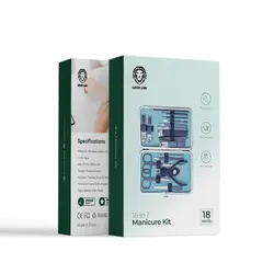 ست مانیکور green lion 18 in 1 manicure travel cutter