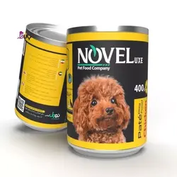 کنسرو سگ نوول پته مرغ (400 گرم)