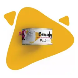 کنسرو گربه تقویت پوست و مو فیفورا پاته مرغ (100 گرم)