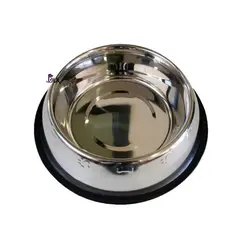 ظرف آب و غذای استیل سگ سایز 30