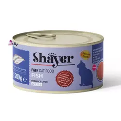 کنسرو گربه شایر پاته ماهی (200 گرم)