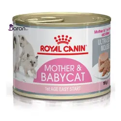 کنسرو رویال کنین مخصوص بچه گربه و مادر (195 گرم)
