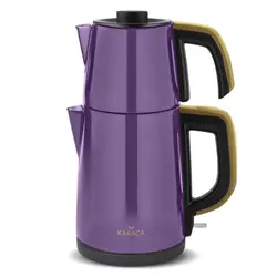 مشخصات، قیمت و خرید چای ساز برقی کاراجا مدل Retro بنفش