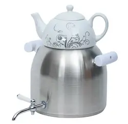 مشخصات، قیمت و خرید کتری شیردار با قوری چینی فوما مدل fu-1337