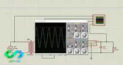مدار منبع تغذیه خطی 9 ولت با رگولاتور 7809