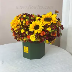 باکس گل کد 57 - گل فروشی آنلاین فلاویتو