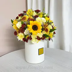 باکس گل کد 54 - گل فروشی آنلاین فلاویتو