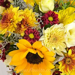 باکس گل کد 54 - گل فروشی آنلاین فلاویتو