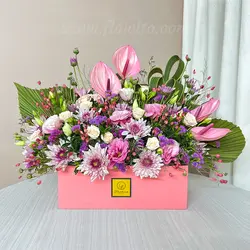 باکس گل کد 52 - گل فروشی آنلاین فلاویتو