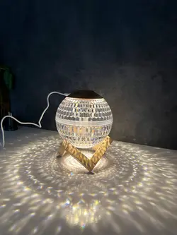 چراغ خواب و دستگاه بخور سرد کریستالی