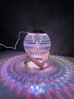 چراغ خواب و دستگاه بخور سرد کریستالی