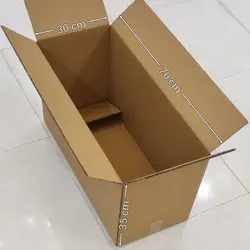 کارتن با طول 70 عرض 30 ارتفاع 35 بسته 5 عددی