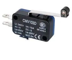میکروسوییچ اهرمی بلند قرقره دار مدل CMV103D  برند : CNTD