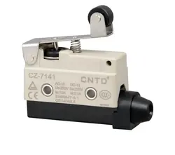 میکروسوئیچ کاور دار طرح امرن زبانه كوتاه قرقره دار مدل CZ-7141  برند : CNTD