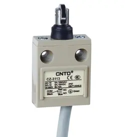 لیمیت سوییچ فشاري واترپروف قرقره دار كاور دار خلاف جهت مدل CZ-3113  برند : CNTD