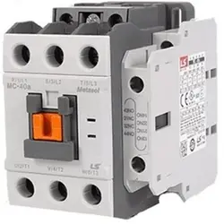 کنتاکتور ( متاسل ) ال اس 9 آمپر -4کیلووات دارای کنتاکت کمکی باز و بسته - ولت220 - AC 3