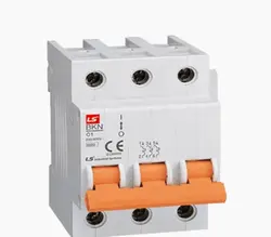 کلید مینیاتوری ال اس  MCB - سری BKN - سه پل 50A - 6KA - منحنی C (موتوری)