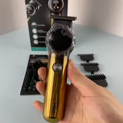 ماشین اصلاح دیجیتال حرفه ای آرایشگاهی V-989 ا PROFESSIONAL HAIR TRIMMER VGR-989