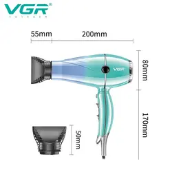 سشوار حرفه ای وی جی ار مدل V-452