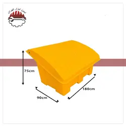 مخزن شن و نمک 400 لیتری - ایمن ابزار تهران