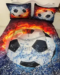 روتختی توپ فوتبال یکنفره پسرانه سه بعدی کد 1126