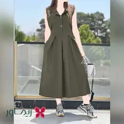 پیراهن بی اند تی B&T مدل یقه دار کد 13003