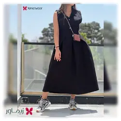 پیراهن بی اند تی B&T مدل یقه دار کد 13003