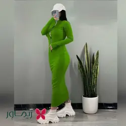 پیراهن بی اند تی B&T مدل زیپ دار کد 10559 