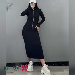 پیراهن بی اند تی B&T مدل زیپ دار کد 10559 