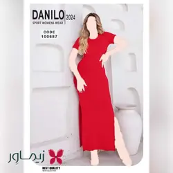 پیراهن بلند دانیلو Danilo مدل ماکسی کد 100687 