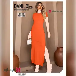پیراهن بلند دانیلو Danilo مدل ماکسی کد 100687 