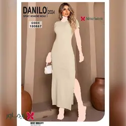 پیراهن بلند دانیلو Danilo مدل ماکسی کد 100687 