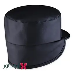 کلاه مردانه شکاری طرح چرم نقابدار  - بسته 12 عددی