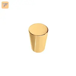 دستگیره کابینت تک پیچ بهریزان مدل SH501-5-S طلایی