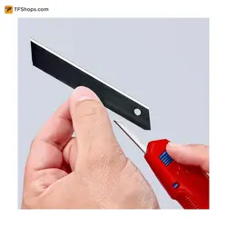 تیغه یدکی کاتر 9010165BK کنیپکس بسته 10 عددی مدل 9010165E02