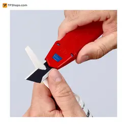 تیغه یدکی کاتر 9010165BK کنیپکس بسته 10 عددی مدل 9010165E02