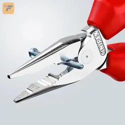 انبر ترکیبی نوک تیز کنیپکس مدل 0825145 سایز 145 میلی متر