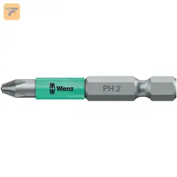 سرپیچگوشتی چهارسو آهنربایی ورا مدل 05323780001 سایز 50×PH2