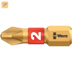سرپیچگوشتی چهارسو بای تورژن نوک الماسه ورا مدل 05056400001 سایز 25×PH1
