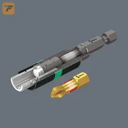 سرپیچگوشتی چهارسو بای تورژن نوک الماسه ورا مدل 05056400001 سایز 25×PH1