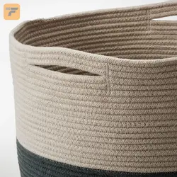 سبد لباس ایکیا مدل TJABBIG سایز 43×47 سانتی متر