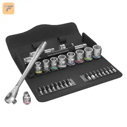 مجموعه 29 عددی آچار جغجغه ورا مدل 05004047001 سایز 3/8 اینچ
