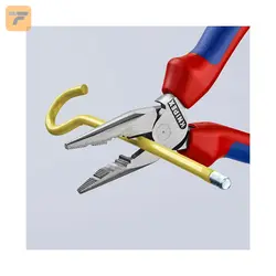 انبر ترکیبی نوک تیز کنیپکس مدل 0822185 سایز 185 میلی متر
