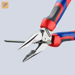 انبر ترکیبی نوک تیز کنیپکس مدل 0822185 سایز 185 میلی متر