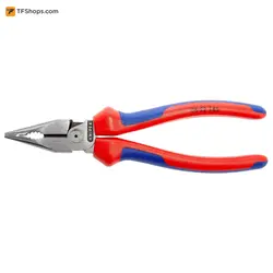 انبر ترکیبی نوک تیز کنیپکس مدل 0822185 سایز 185 میلی متر