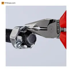 انبر ترکیبی نوک تیز کنیپکس مدل 0822185 سایز 185 میلی متر