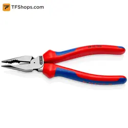 انبر ترکیبی نوک تیز کنیپکس مدل 0822185 سایز 185 میلی متر