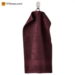 حوله دستی ایکیا مدل FREDRIKSJON سایز 50×30 سانتی متر قرمز تیره