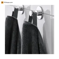 حوله دستی ایکیا مدل FREDRIKSJON سایز 50×30 سانتی متر قرمز تیره